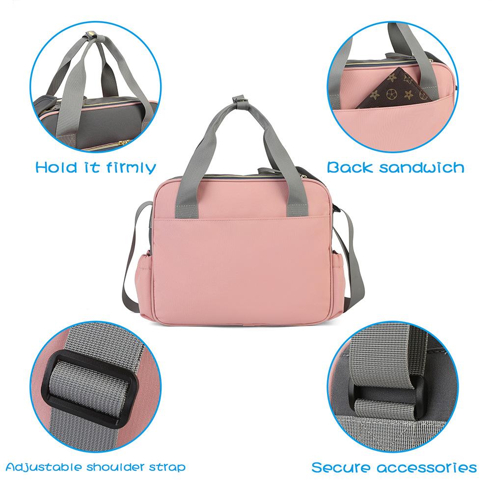 New Style Waterproof Diaper Bag Large Capacity Messenger Travel Bag Multifunctional Maternity Mother Baby Stroller Nappy Bags