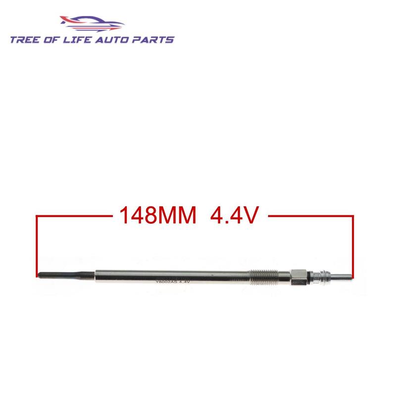 6x 4.4V Glow Plugs For Jeep Grand Cherokee Chrysler 300C 3.0 CRD 05175756AA 05175756AA 68102087AA 68102087AB 1597101 1595001