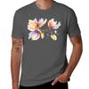 Spring Magnolia Abstract TShirt Essential Solid Color TShirt
