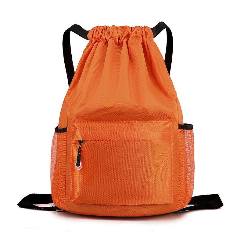 Zaino con Coulisse in Tela Monocolore da Donna – Perfetto per Attività all'Aperto e Stampa di Loghi Personalizzati.
