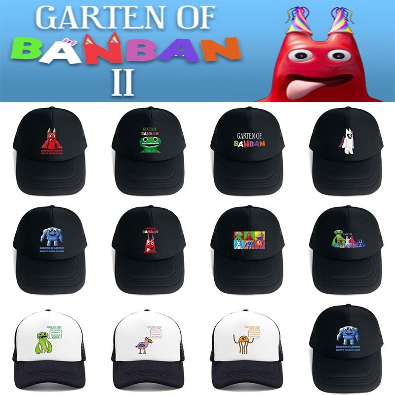 Garten Of Banban Cartoon Printing Baseball Cap Adjustable Hip Hop Sun Hat