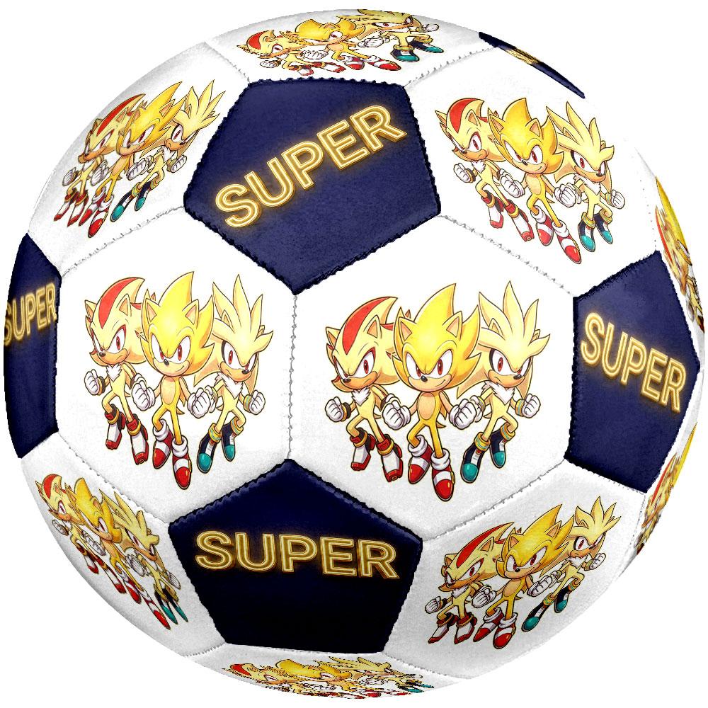 1pc Sonic the Hedgehog Soccer Ball Size 5 Indoor Soccer Ball Fashion Colorful Backyard Game - Great For Sports Fans Gift HE56