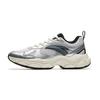 Chenge Fashion Trend Durable Lightweight Low-Top Casual Shoes Men Sneaker Silver Black Gray 912548802-3