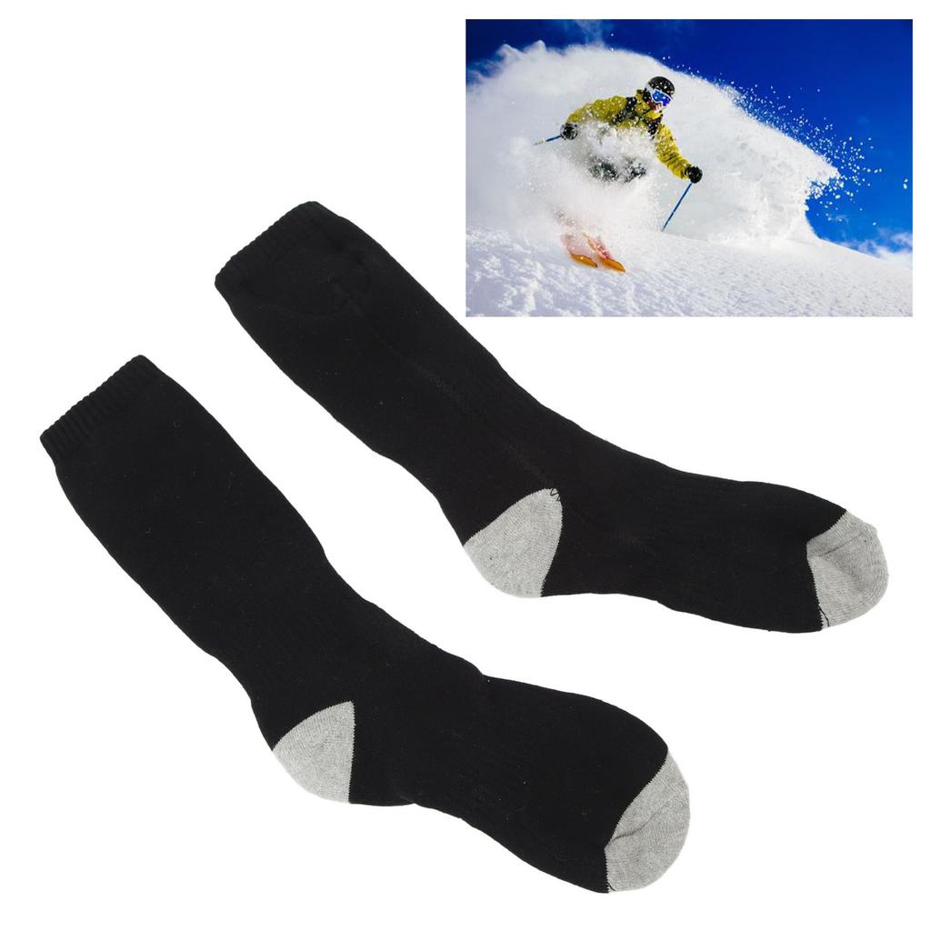 Electric Hting Socks Winter Thicken Cotton Cold   Warm USB Plug in Electric Socks for Men Women