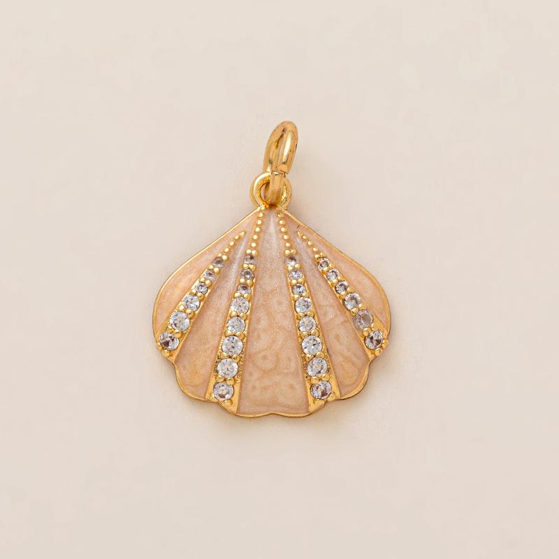 Retro  Little Fish Shell Charms Ocean Series Diy Pendant For Jewelry Making Necklace Earring Hanging Accessories