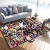 Lil Peep Poster Carpet Rug for Living Room Bedroom Home Sofa Decoration,Kids play Non-slip Floor Mat