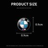 Nuevos Hots E60 Pegatina Interior Coche Pegatinas Volante Emblema Insignia Para BMW 50 Aniversario M E46 E90 E49 F30 F80 E36 E46 E93 E