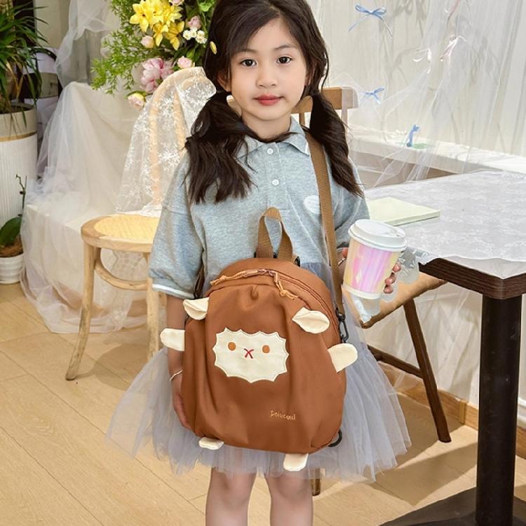 Child Crossbody Bag Cute Cartoon Sheep Backpack Lovely Backpack Kid School Bag