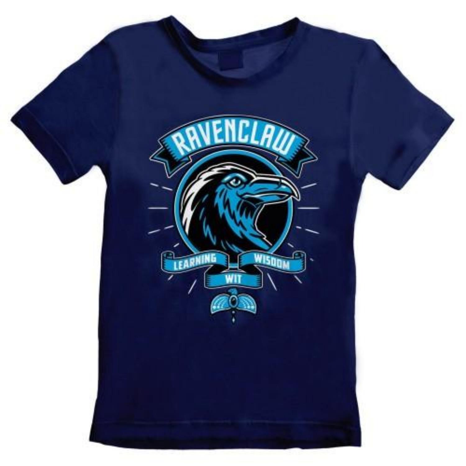 HARRY POTTER Childrens_Kids Comic Style Ravenclaw T-Shirt XXXXL