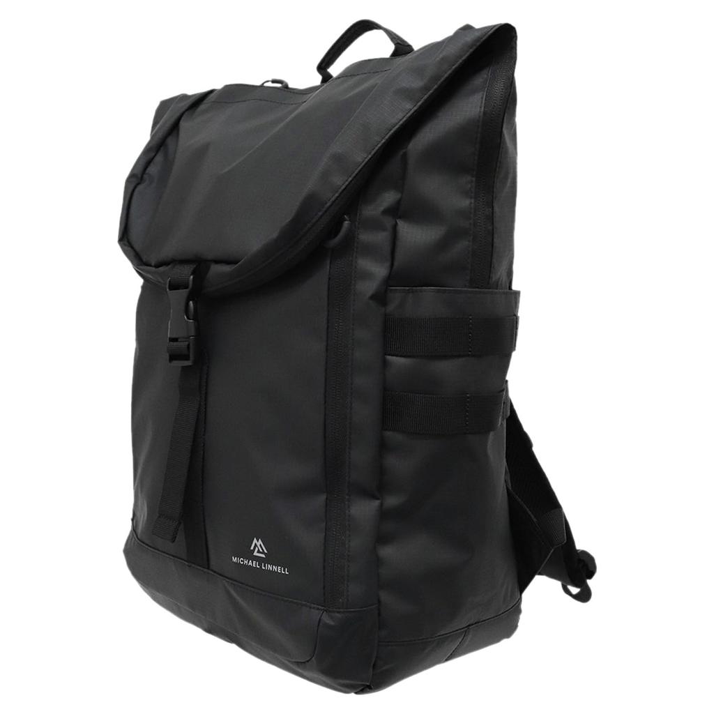 MICHAEL LINNELL'S Backpack Daypack Square B4 31L A.R.M.S. Men's and Women's MLAC-34 (Black)