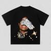 2026 MJ Michael Jackson Pattern Print Clothing Women T-shirt in 21st-century Style Trendy Hip-hop Fashion.summer