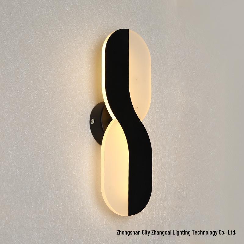 Minimalist Dimmable Wall Lamp: Post-Modern Nordic Design for Living Room, Corridor, Hallway, or Bedroom