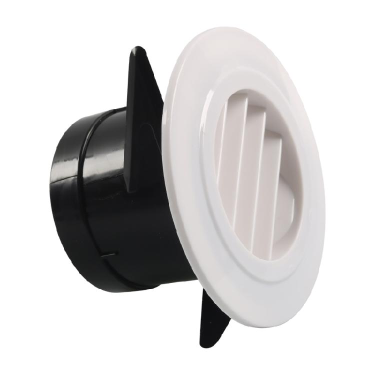Round Adjustable Air Vent ABS Ventilation Grille Air Vent Cover for Bathroom