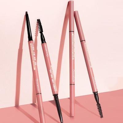 Gracebabi - 2 In 1 Slim Eyebrow Pencil - 4 Colors