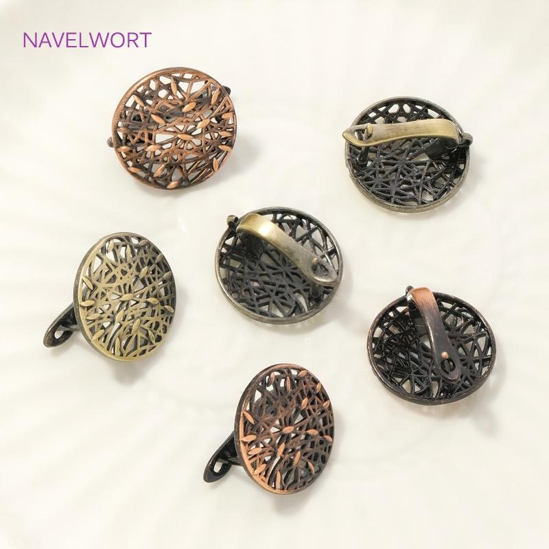 Fasteners For Earring Antique Bronze Shvenzy Earwires Brass Earring Hooks Earring Fixtures For DIY Earrings Making Accessories