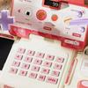 Supermarket Cash Register Shopping Recognition Toy for Kids Pink