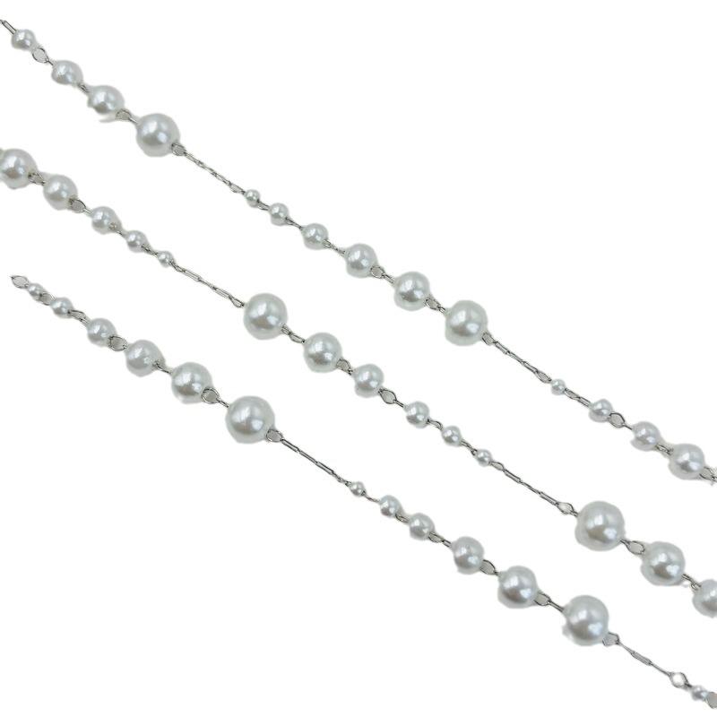 Accessoires Diy: Boucles d'oreilles Chaîne de Perles Gypsophile, Épingles à Cheveux, Chaînes de Lunettes, Matériel de Bijouterie