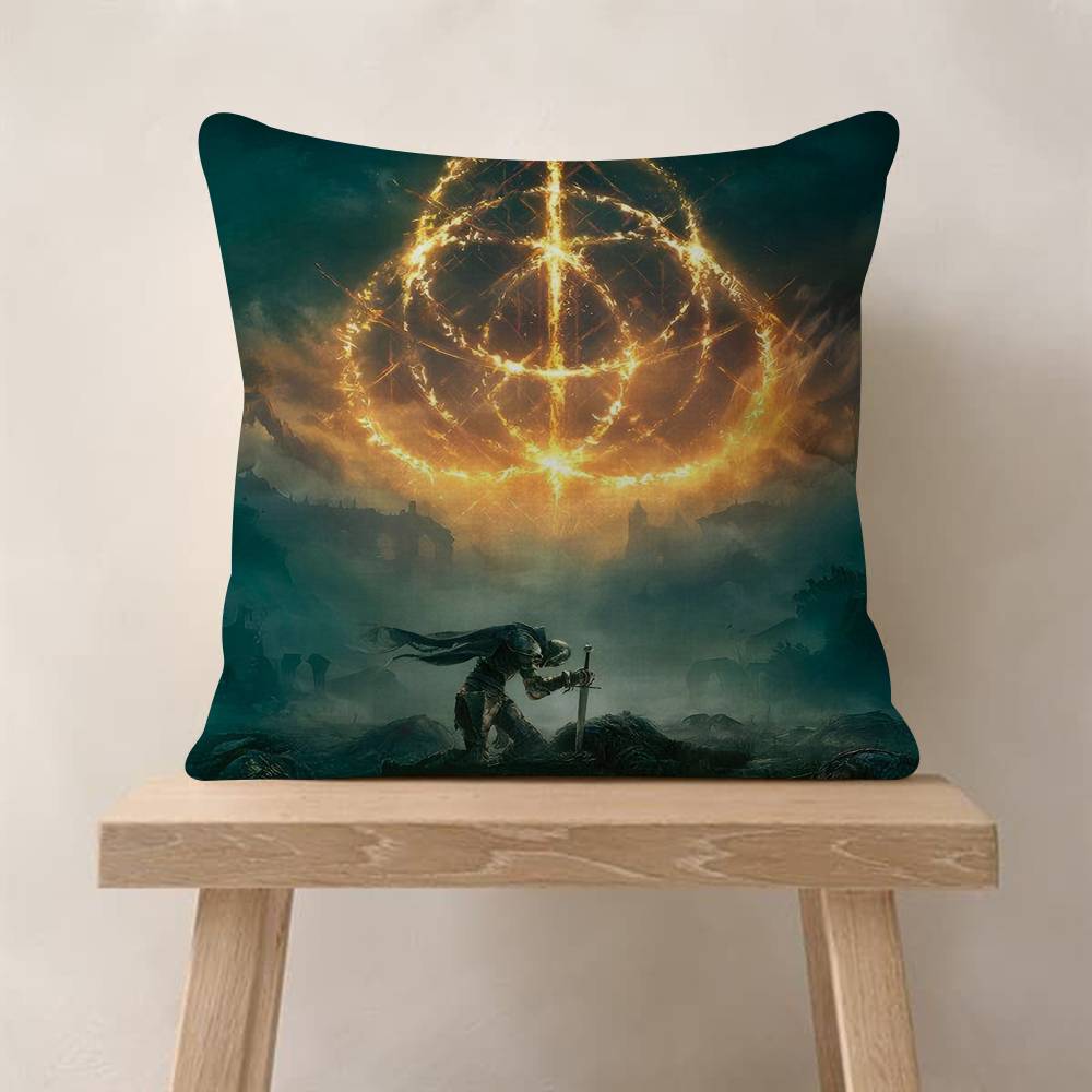 Game EEldens RRings Cushion Cover Pillow Cover Decor Pillowcase Printed Cushion Case For Couch