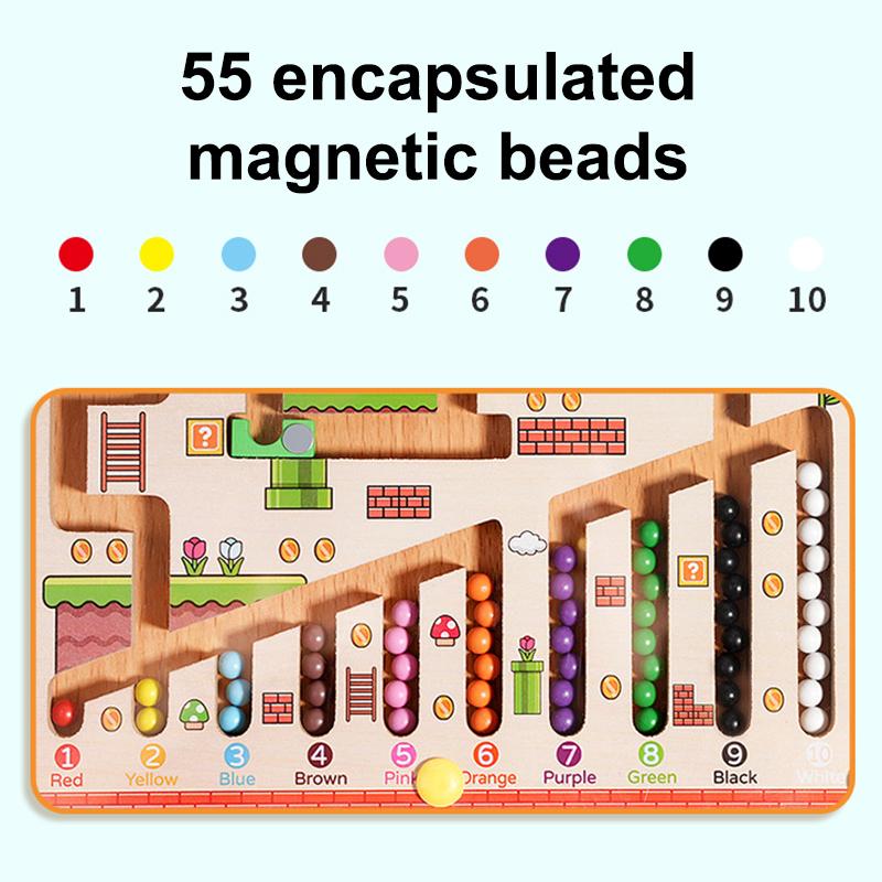 Children'S Magnetic Maze Ball Running Pen Running Logical Thinking Concentration Training Early Childhood Education Toys