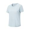 Li Ning Fitness Series Round Neck Logo Letter Stitching Short Sleeve T-Shirt Women Tops ATSW334-9