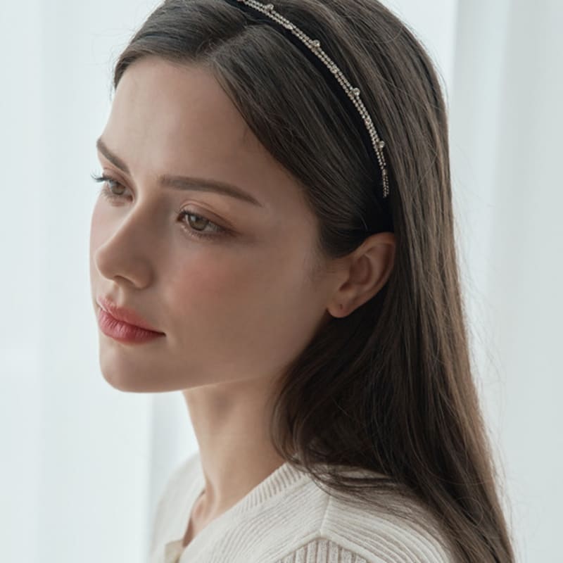 ELLEHAIR Slim Cubic Point Hairband ELHB013