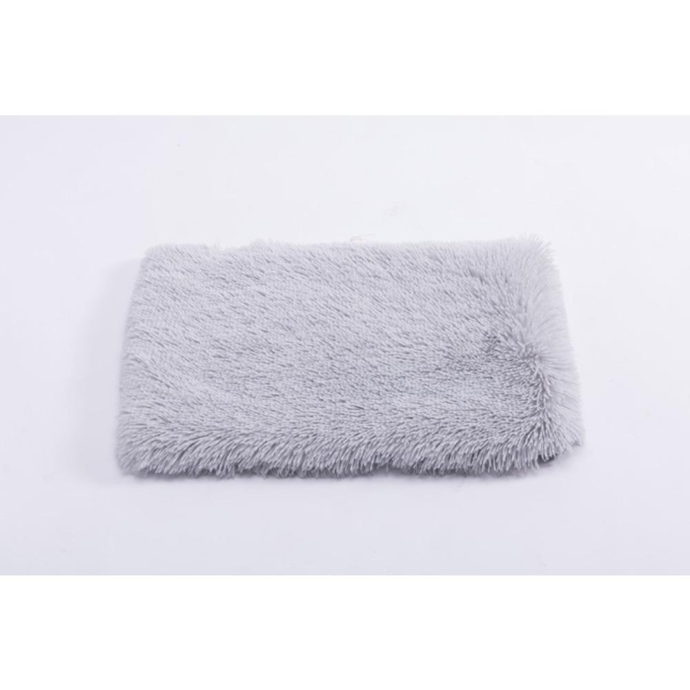 

Plush pet pad non-slip large, medium and small dog dog cage dog pad cat pad warm dog blanket cat blanket S(35*50（CM）) світло-сірого кольору
