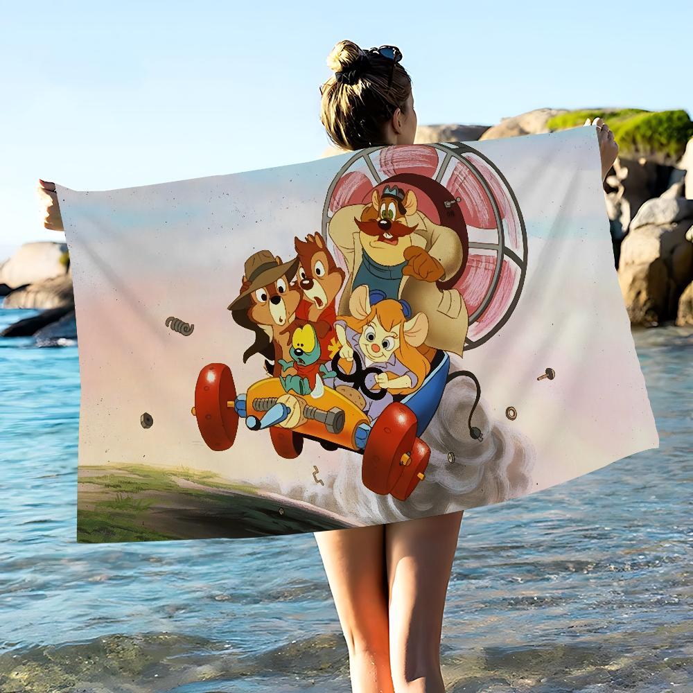 Chip 'n Dale Rettungspatrouille Zeichentrick Strandtuch Niedlich Kawaii Zimmerdeko Bad Mädchen Kinder Handtücher Für Badezimmer Dusche