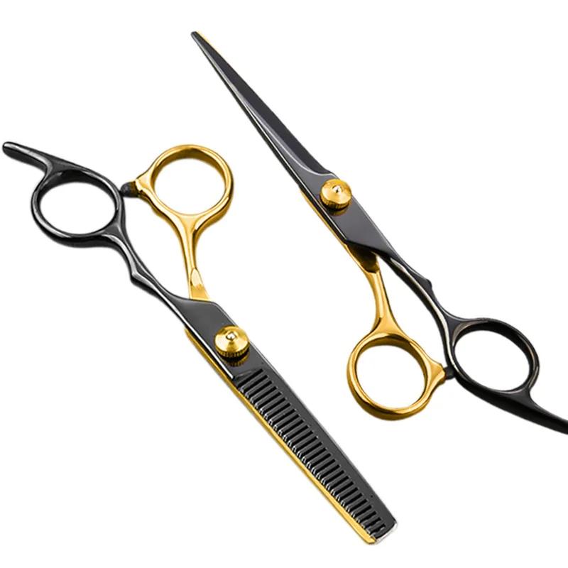 Hairdressing Scissors Set Hair Cutting Thinning Shears Set Professional Salon Stainless Steel Hair Scissors Barber Tools