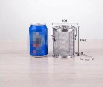 

Мешочек из нержавеющей стали для приправ, соуса, супа, специй, корзина, рассол, тушеное мясо, дуршлаг, сита, галогенный шарик