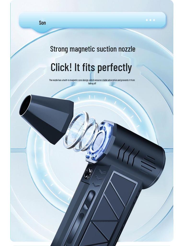 Uscător de păr fără perii de mare viteză cu tehnologie turboventilator – Stil DIY