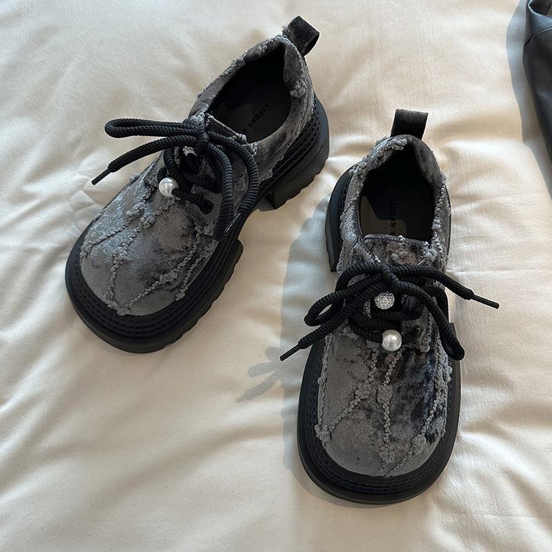 Thick Bottom Women Mary Jane Shoes Fashion Spring Autumn Casual