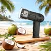 304 Stainless Steel Electric Nut Opener Labor Saving Automatic Coconut Opener  Fruit Shops