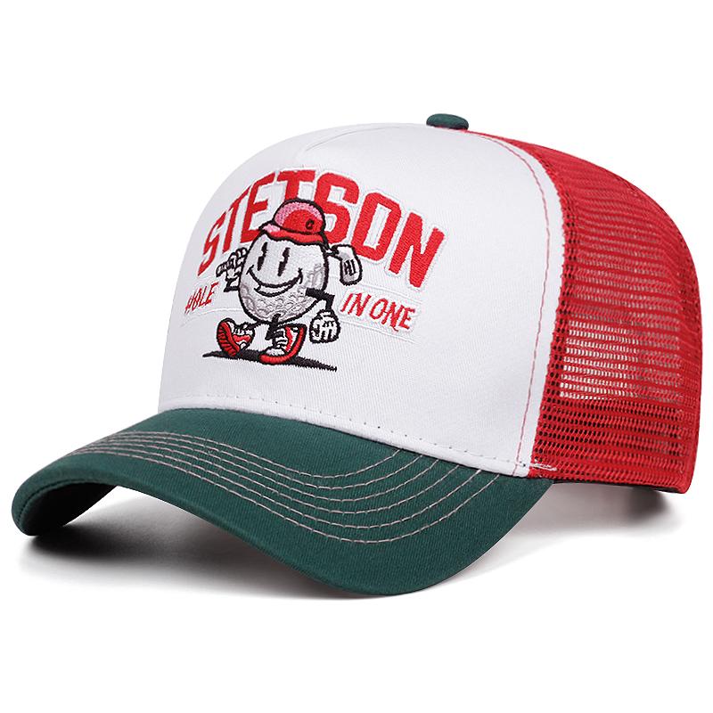 Creative New Mesh Hat Stetson Snowman Truck Hat Outdoor Cycling Sunshade Skateboard Hat Daily Commuting Baseball Hat Unisex
