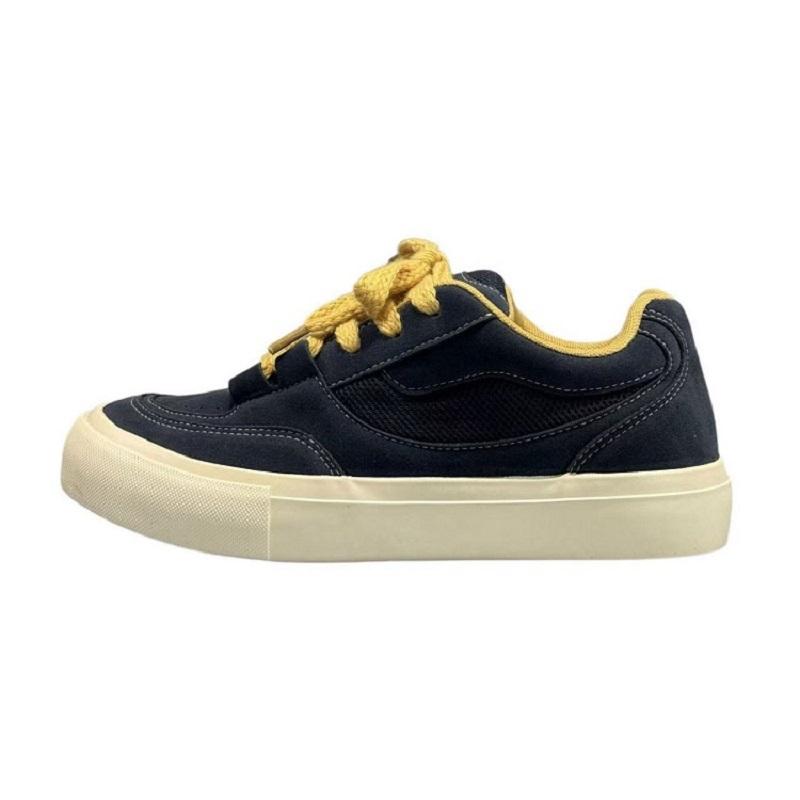 

Mens Board Shoes 2026 Autumn New Luxury Design Fashion Casual Sports Shoes Outdoor Daily Wear Flat Comfortable Sneakers Men 44 темно-синього кольору