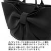 VITAFELICE Women's Neoprene 2-Way Ribbon Tote Bag (ubb-sp-0340, Black)