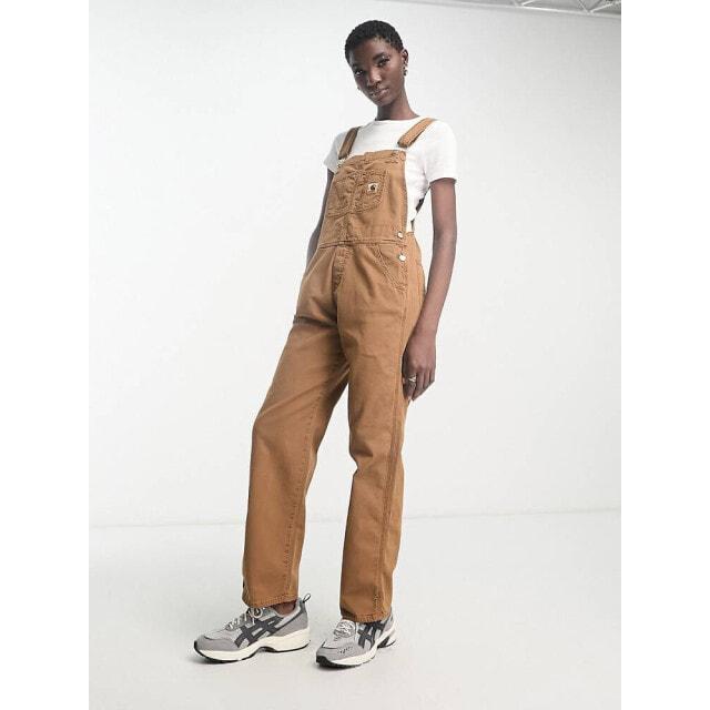 

Коричневый комбинезон с нагрудником Carhartt WIP