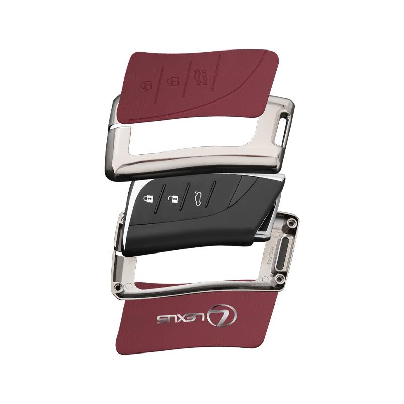 Interior Stickers Leather Car Key Case Cover For Lexus IS ES CT200H NX LX 250 300 350 450H 300H ES300h ES200 UX250h LS350 LS500h