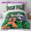 Naruto Anime Soft and Comfortable Duvet Cover, Children's Bedding Set Gift, Extra Large Size, Various Sizes Available