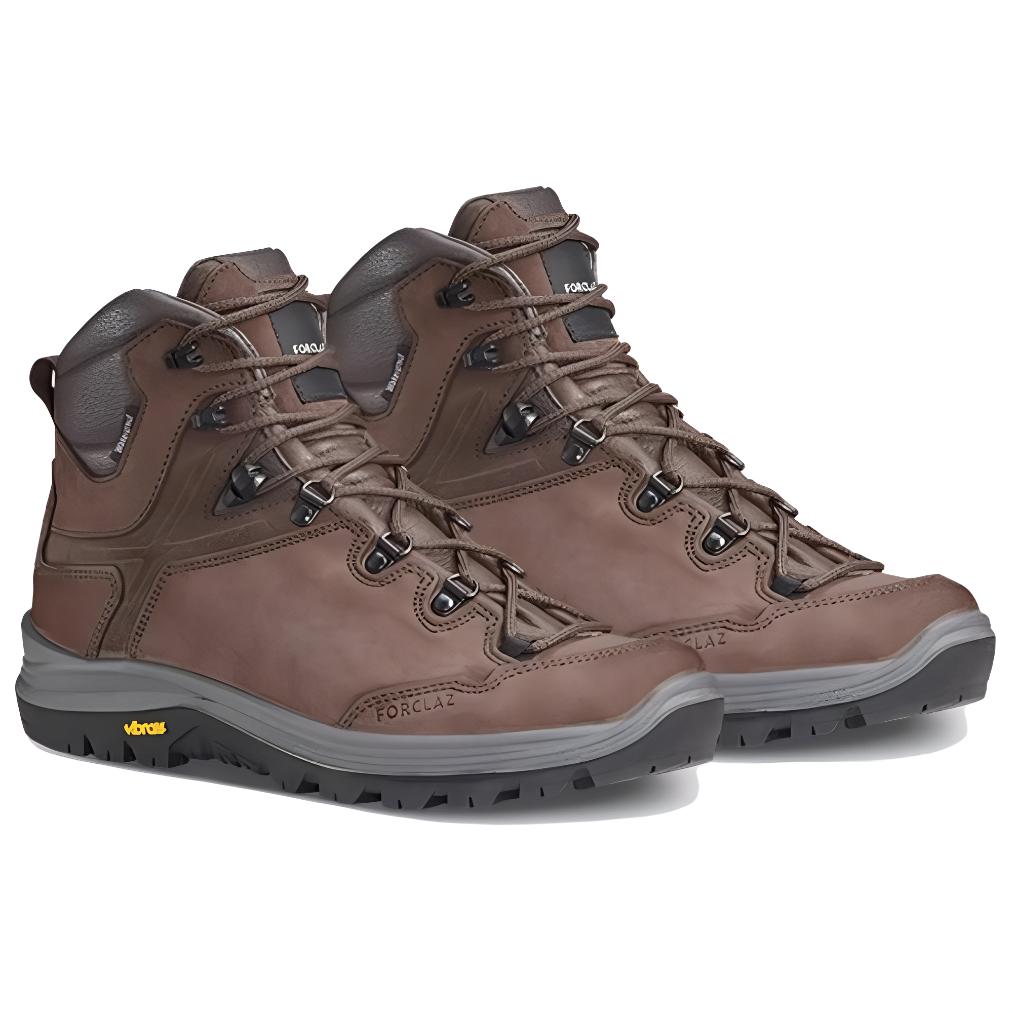 Decathlon Slip Resistant, Abrasion Resistant, Waterproof, Lightweight High Top Hiking Shoes Men's Umber