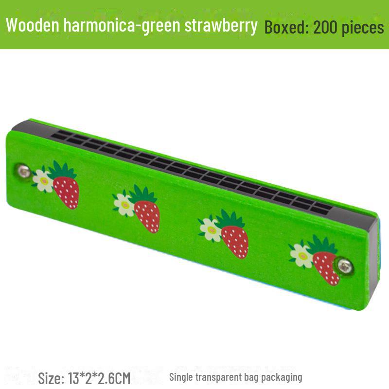 Hochwertige Mundharmonika aus Holzlegierung – das perfekte musikalische Geschenk für Kindergarten- und Grundschüler