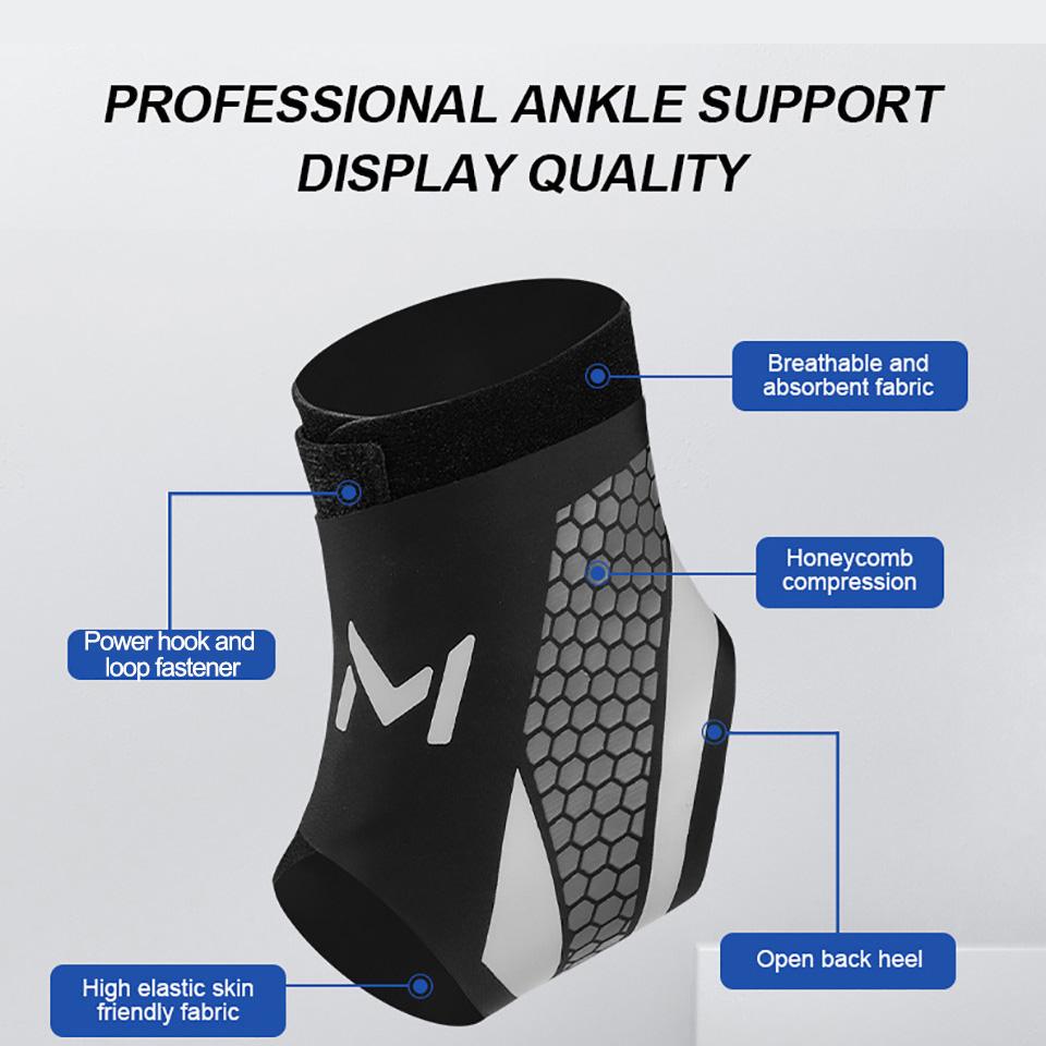 1Pcs Ankle Support Light Thin Breathable Pressurized Fixation Prevent Ankle Sprains Tendon Injury Ankle Joint Protective Cover