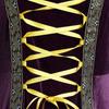 LYRIA Halloween Damenkleider Kostüme Für Damen Langarm Mittelalter Cosplay Vintage Vampir Hexe Viktorianisch Goth Bandagekleid