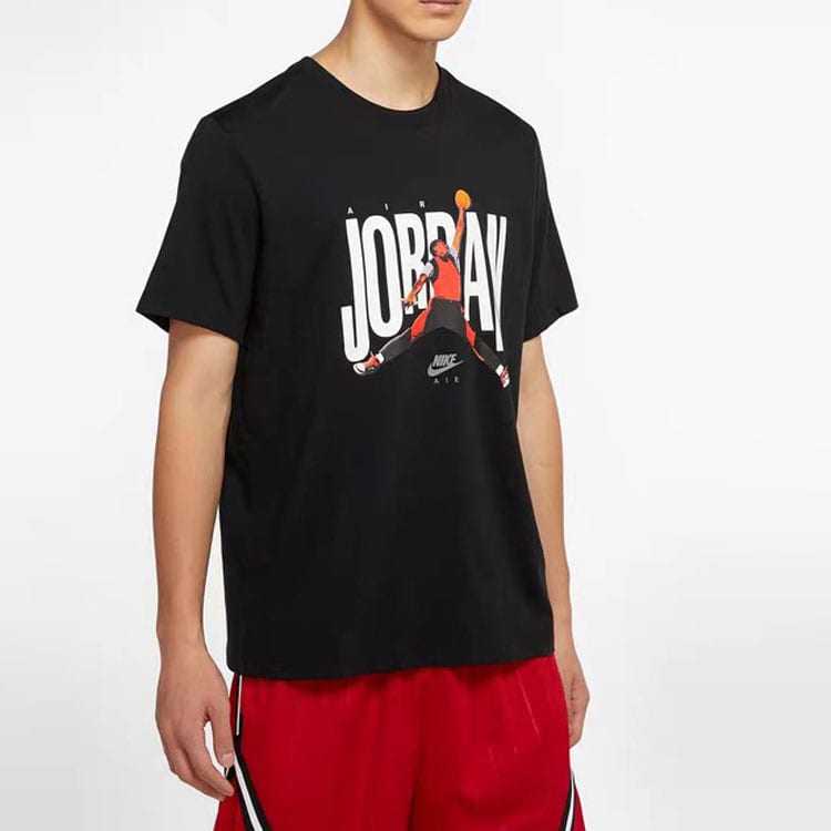 Jordan Crew 2 T Shirts Men's Crew Neck Moderate CJ6307-010