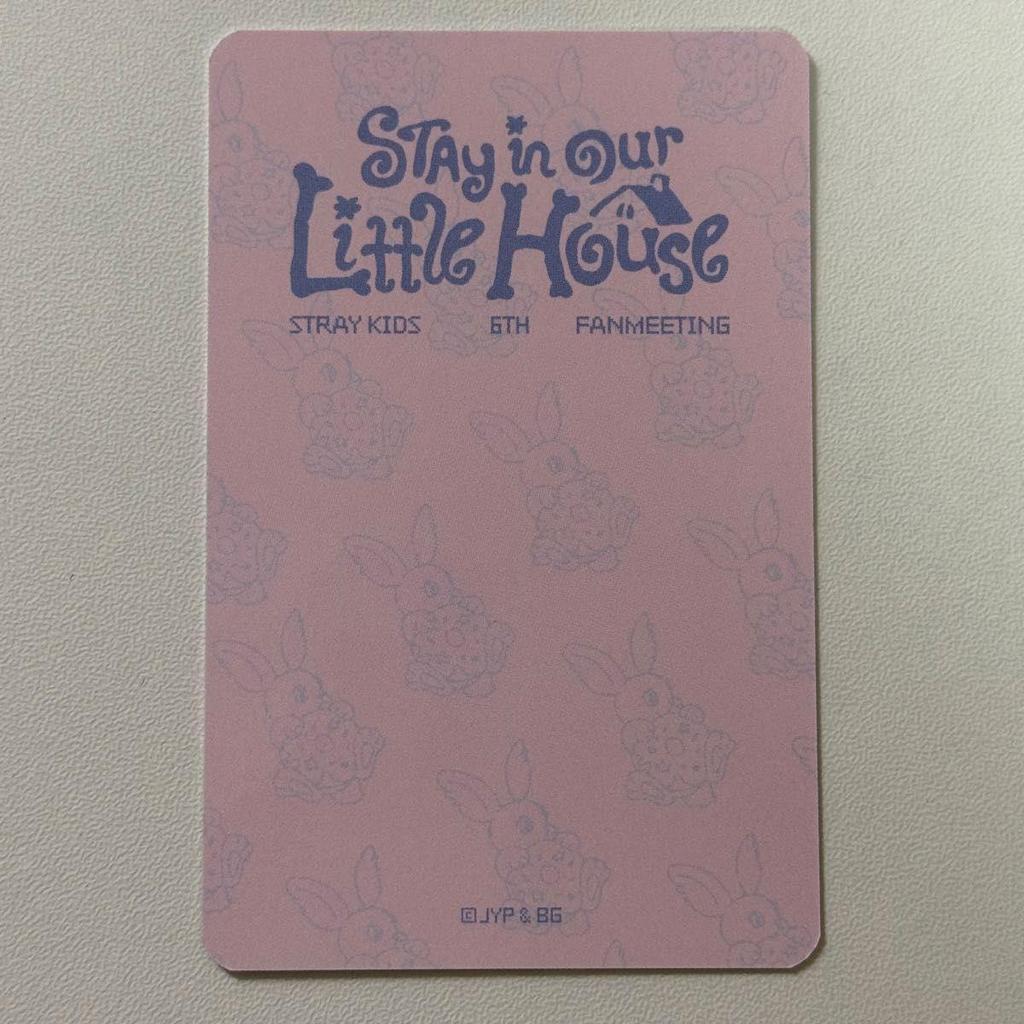 Used Straykids Hyunjin Seungmin Bomber Jacket Unit Trading Card