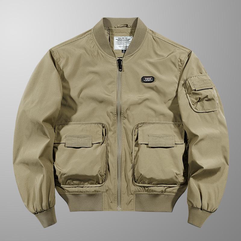 Мужская повседневная бейсбольная куртка Весна & Осень 3XL