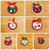 Santa Badge Pet Santa Scarf Crochet Pattern .Knit Kitten Bandana Christmas Cat Bib  Cat Lovers