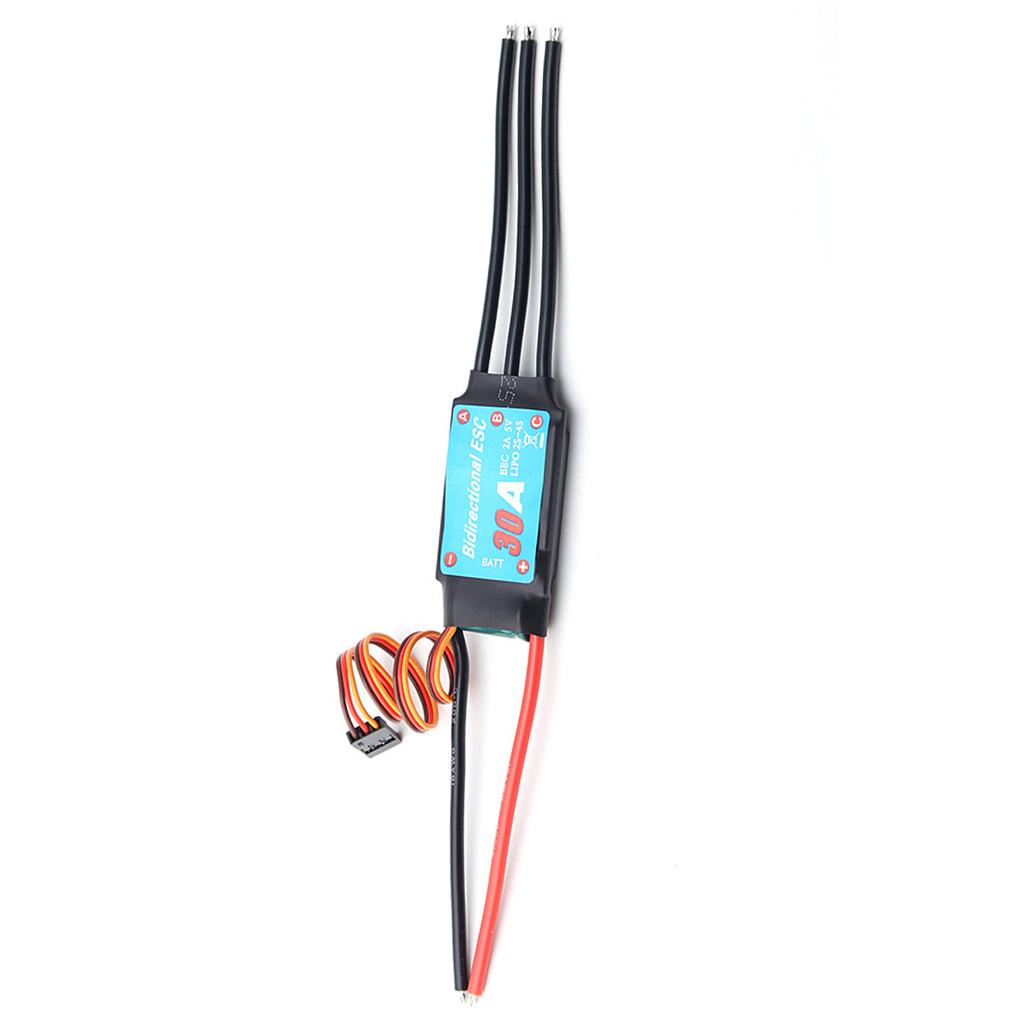 30A Brushless ESC Bidirectional Electronic Speed Controller for RC Car Boat Remote Control Ship