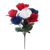 Independence Day Flower Arrangement Realistic Artificial Plastic Flower For July 4th Holiday Party Table Centerpiecess