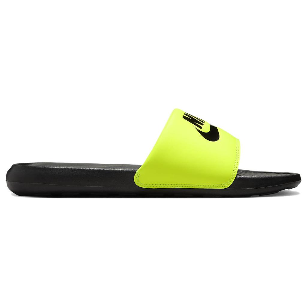 New Nike Victori One Slides 'Yellow Black' CN9675-015