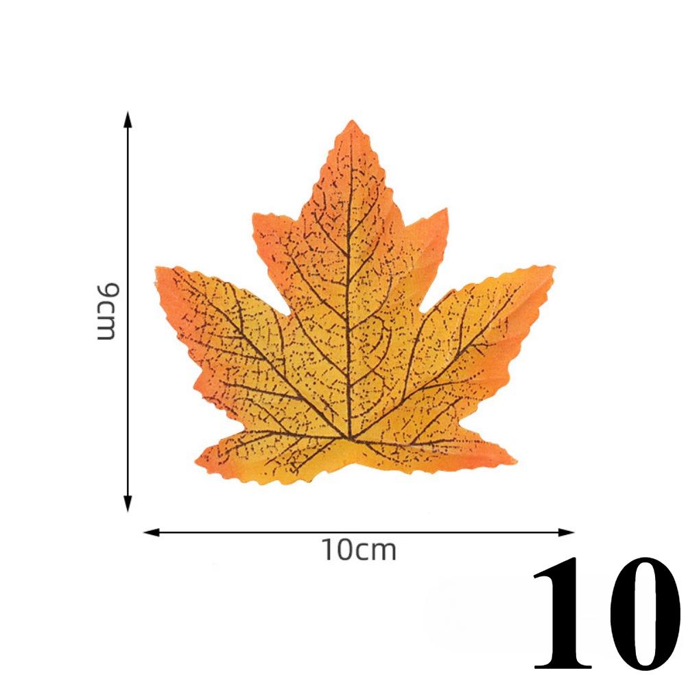 

50 шт. искусственный шелк кленовый лист осенние искусственные листья гирлянда кленовые листья лоза День благодарения Хэллоуин свадьба вечеринка декор